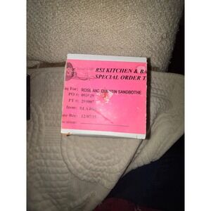 Blanco 441096 Matte White Disposal Waste Sink Strainer and Stopper Set